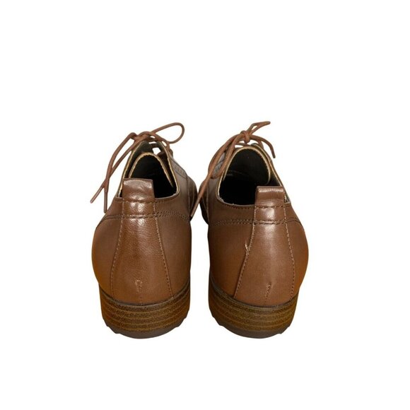 Josef Seibel Sabrina 11 Brown Leather Oxford Shoes Size 6/37 Comfortable - Picture 4 of 7